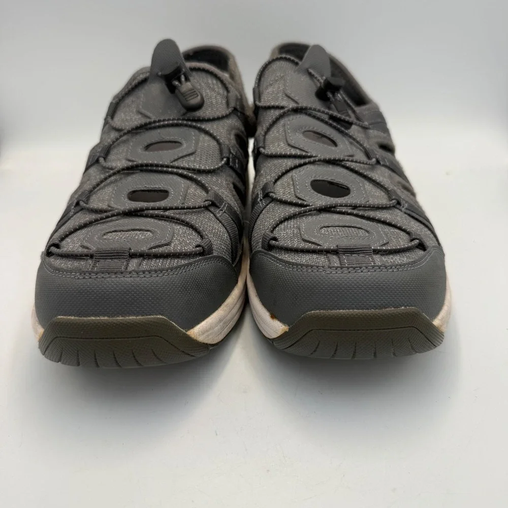 Orthofeet Clearwater Mens Comfort Sandals Gray 578 Wide 13 2E Orthopedic Shoes